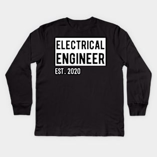 funny electrical engineer quote Kids Long Sleeve T-Shirt